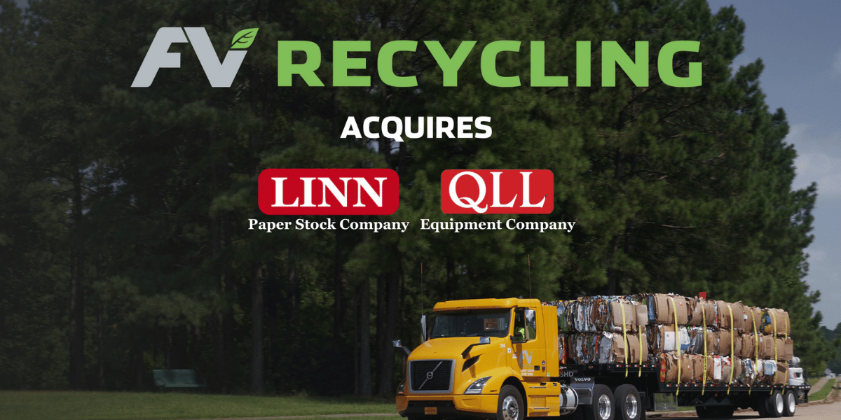 FV Recycling Acquires Linn Paper Stock and QLL Equipment