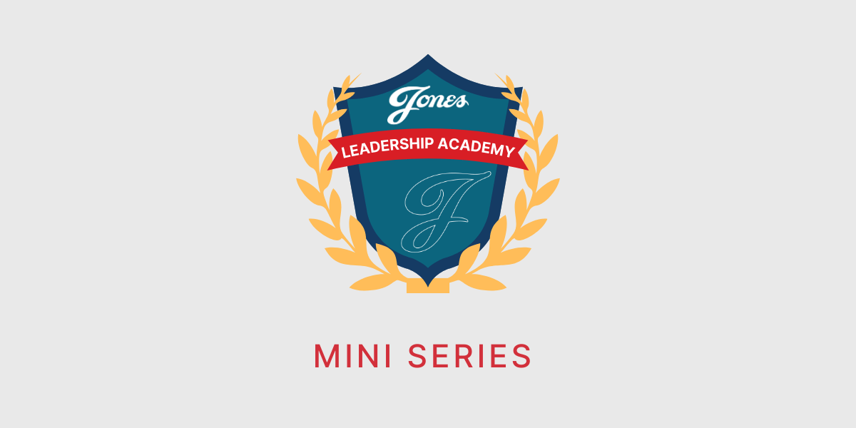 Jones Leadership Academy Mini Series Logo 