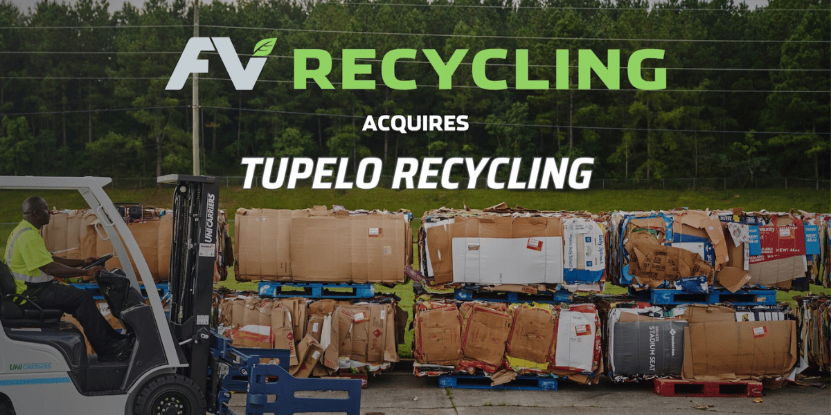 FV Recycling Acquires Tupelo Recycling